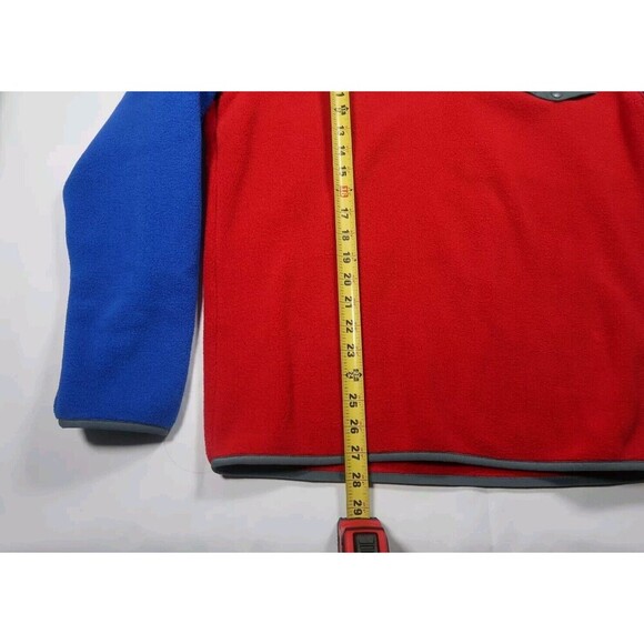 NWT Patagonia Pullover Mens Small Synchilla Snap T Lightweight Blue Sweater - Picture 4 of 7